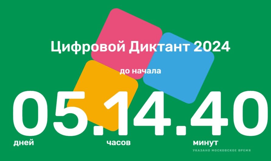 Определи уровень своей цифровой грамотности. Цифровой диктант-2024